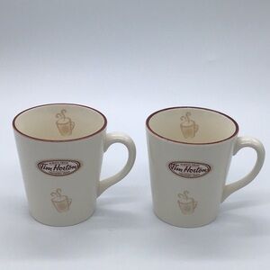 Pair of Tim Hortons Limited Edition No.007 2007 Mugs